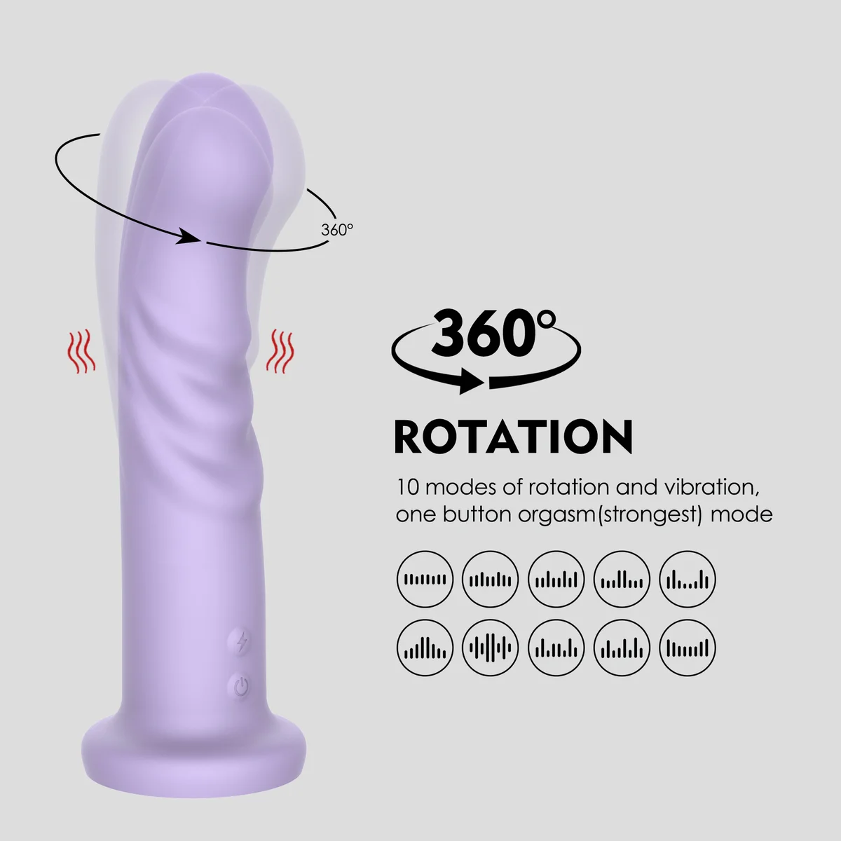 Amethyst Storm Purple Realistic Dildo - Wholesale B2B Supplier