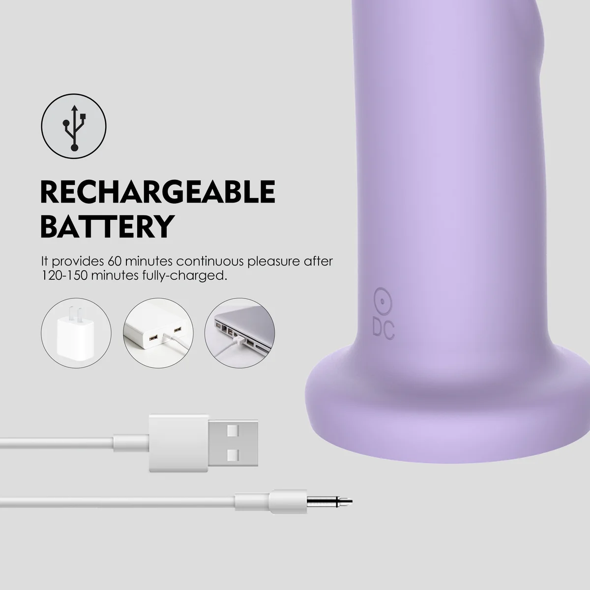 Amethyst Storm Purple Realistic Dildo - Wholesale B2B Supplier