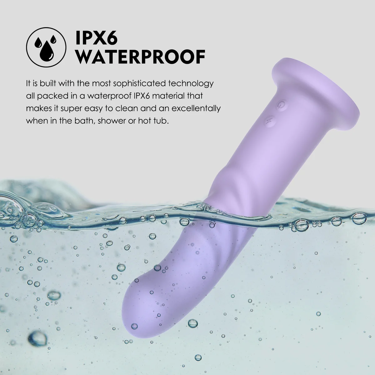 Amethyst Storm Purple Realistic Dildo - Wholesale B2B Supplier